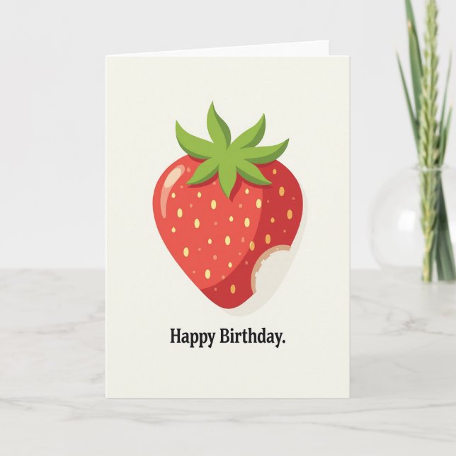 Sweet Birthday Berry Card (Front)