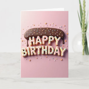 Sweet Birthday Biscuit Card