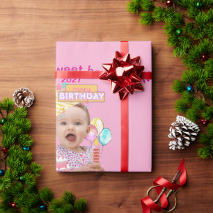 Sweet Birthday Celebration Wrapping Paper