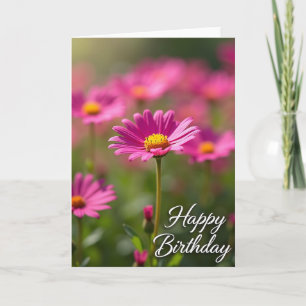 Sweet Birthday Daisy Garden Card