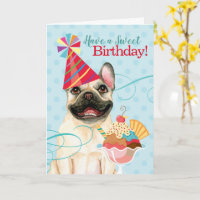 Sweet Birthday French Bulldog