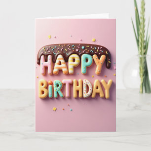 Sweet Birthday Frosting Card