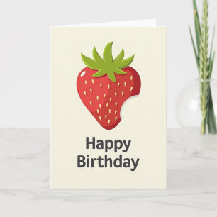 Sweet Birthday Fruit Card