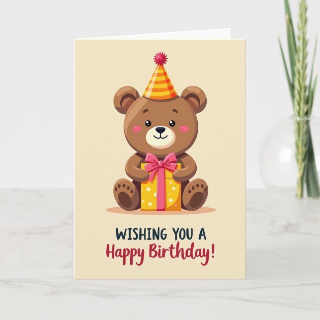 Sweet Birthday Gift Card (Front)