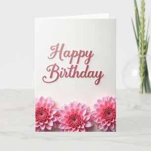 Sweet Birthday Glitter Card
