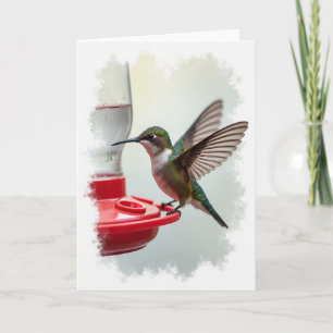 Sweet Birthday Jewel Bird Card