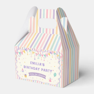 Sweet Birthday Party Favour Box