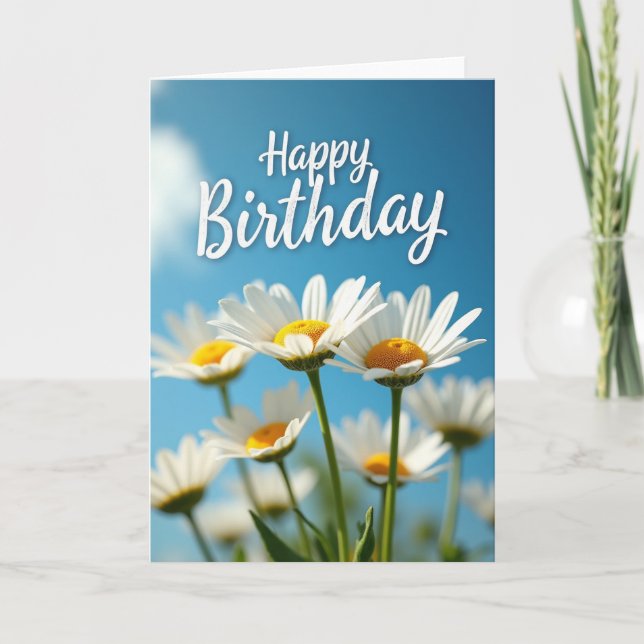 Sweet Birthday Scene Card (Front)