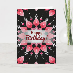 Sweet Birthday Starburst Card