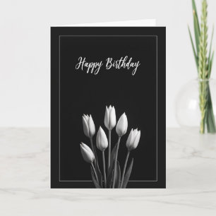 Sweet Birthday Tulip Art Card
