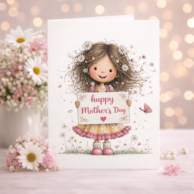 Sweet Blossoms Mother’s Day Card with Poem (Creator Uploaded)