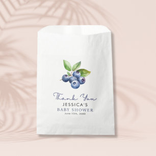 Sweet Blueberries Baby Shower Favour Bags