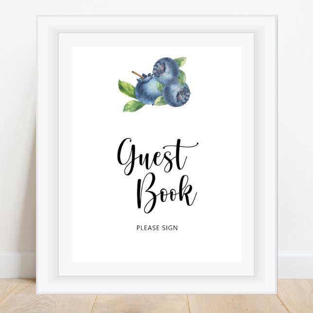 Sweet blueberry \ Guest book (Creator Uploaded)