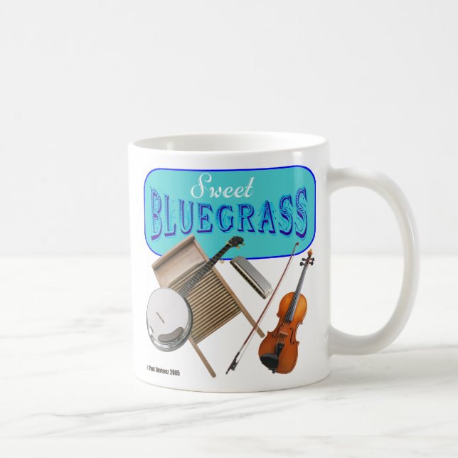 Sweet BLUEGRASS, Sweet BLUEGRASS Coffee Mug (Right)