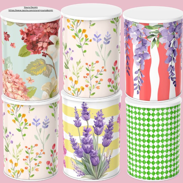Sweet botanical pattern in pink Trendy Grift wrap Tissue Paper (Creator Uploaded)