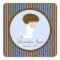 Sweet Boy First Holy Communion Sticker Brown