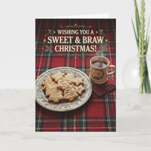 Sweet Braw Shortbread Christmas Card