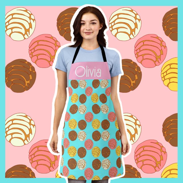 Sweet Bread Mexican Pan Conchas Apron (Creator Uploaded)