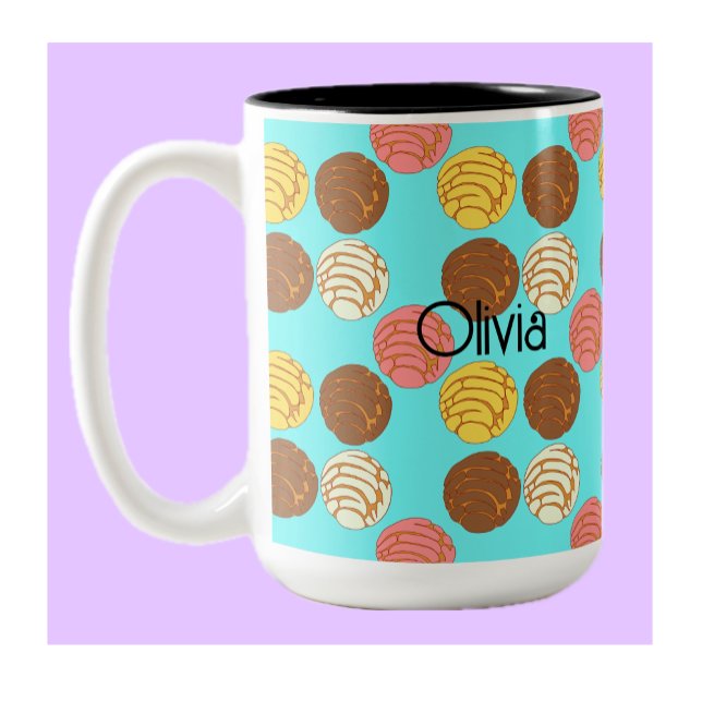 Sweet Bread Mexican Pan Dulce Conchas Coffee Mug (Creator Uploaded)