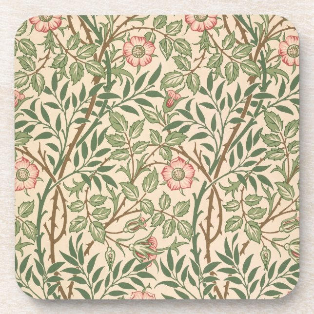 'Sweet Briar' design for wallpaper, printed by Joh Coaster (Front)