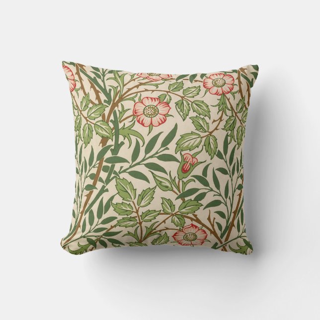 Sweet Briar William Morris Cushion (Front)