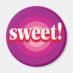 Sweet Bull’s-Eye- Magnet
