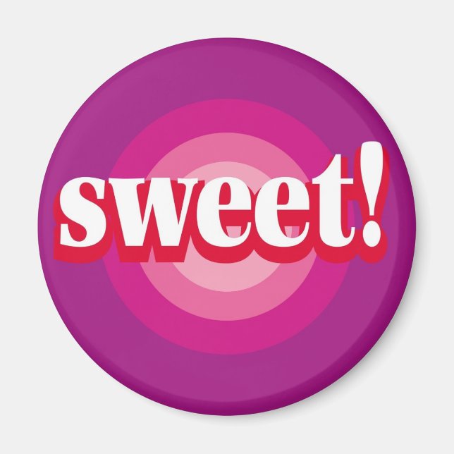 Sweet Bull’s-Eye- Magnet (Front)