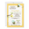 Sweet Bumble Bee Mummy to Bee Baby Shower Invite