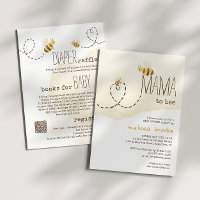 Sweet Bumblebee Mama To Bee All in One Baby Shower