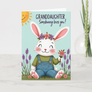 Sweet Bunny Family Love Card