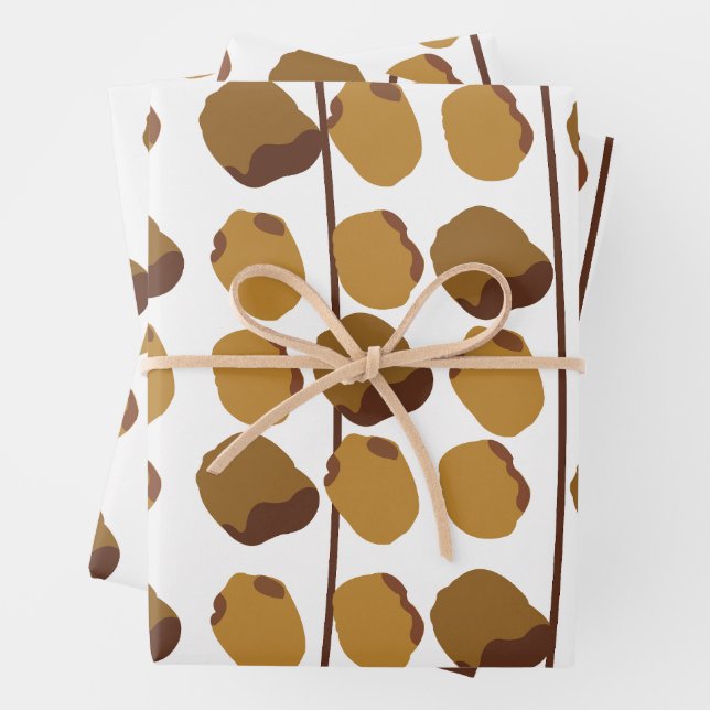 Sweet Buns Food    Wrapping Paper Sheet (In situ)