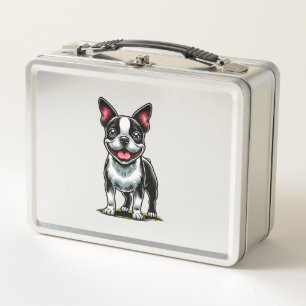 Sweet Bustie Dog Metal Lunch Box