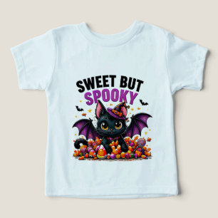 Sweet But Spooky Cute Black Bat Cat Halloween