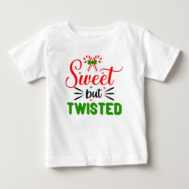 Sweet but twisted  baby T-Shirt (Front)