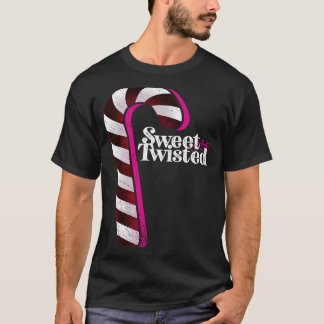 Sweet But Twisted Big Candy Cane T-Shirt