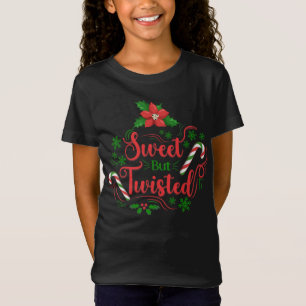 Sweet But Twisted Christmas Girl's T-Shirt