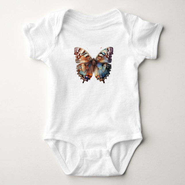 Sweet Butterfly Baby Bodysuit (Front)