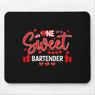 Sweet Byrtender Valentine's Day Hearts Proud Job T Mouse Pad