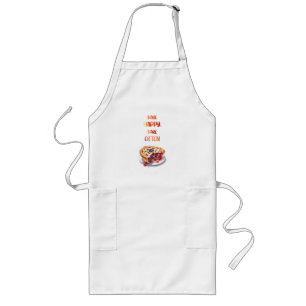 Sweet cake design long apron