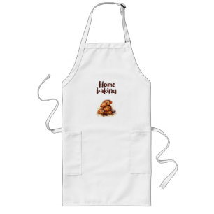 Sweet cake design long apron