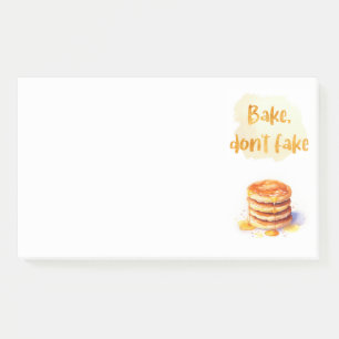 Sweet cake design post-it notes