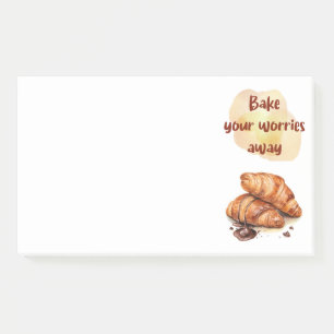 Sweet cake design post-it notes