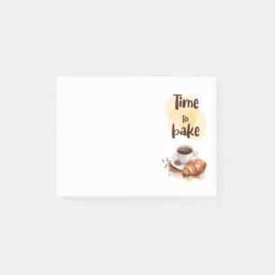 Sweet cake design post-it notes