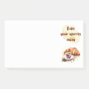 Sweet cake design post-it notes