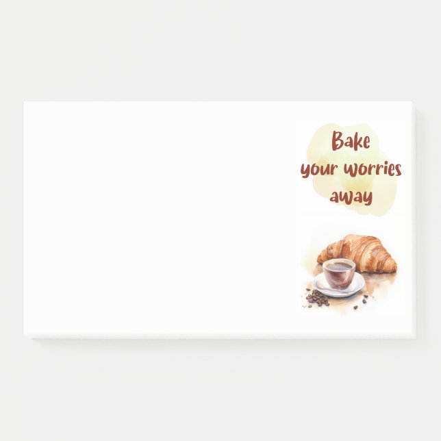 Sweet cake design  post-it notes (Front)
