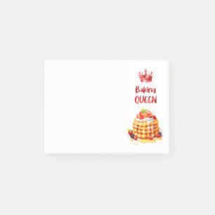 Sweet cake design post-it notes