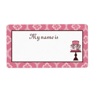 Sweet Cake Name Tag