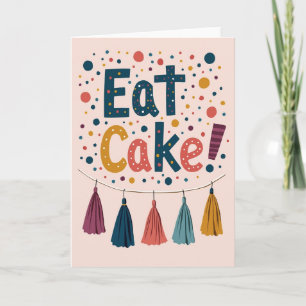 Sweet Cake Sprinkle Card