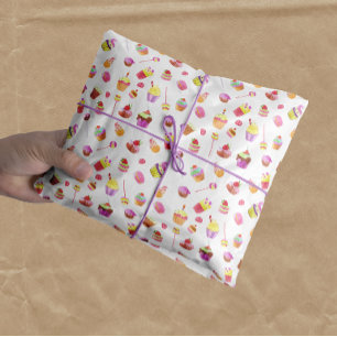 Sweet Cakes Delicious Treats Tissue Paper