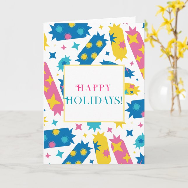Sweet candies. card (Yellow Flower)